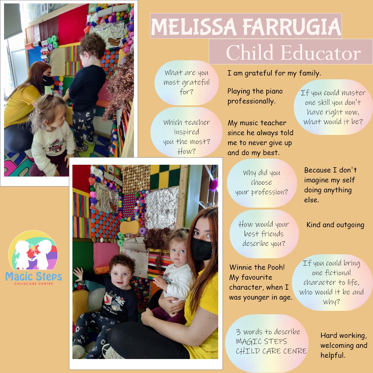 Meet Melissa-Child Educator