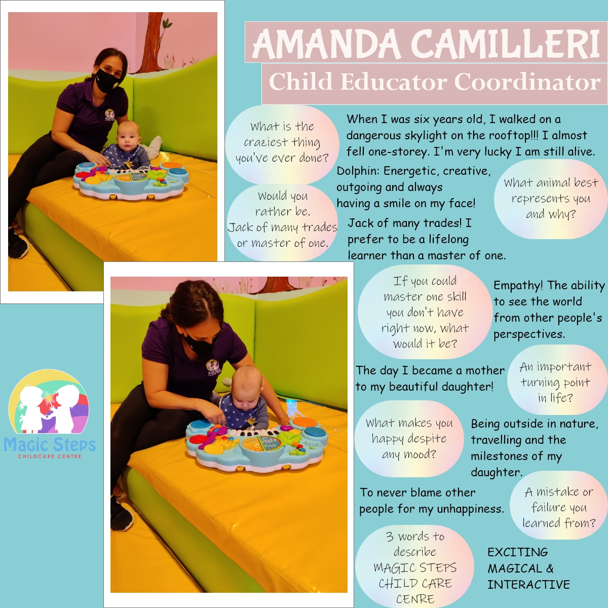 Meet Ms. Amanda- Child Educator Coordinator