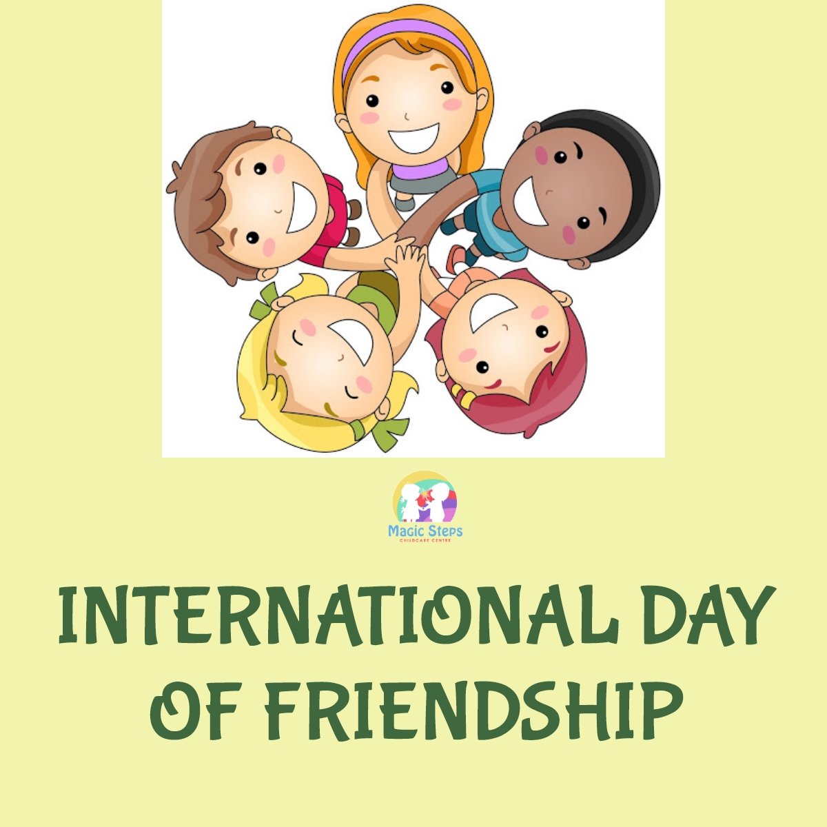 International Day of Friendship- Friday 30th July