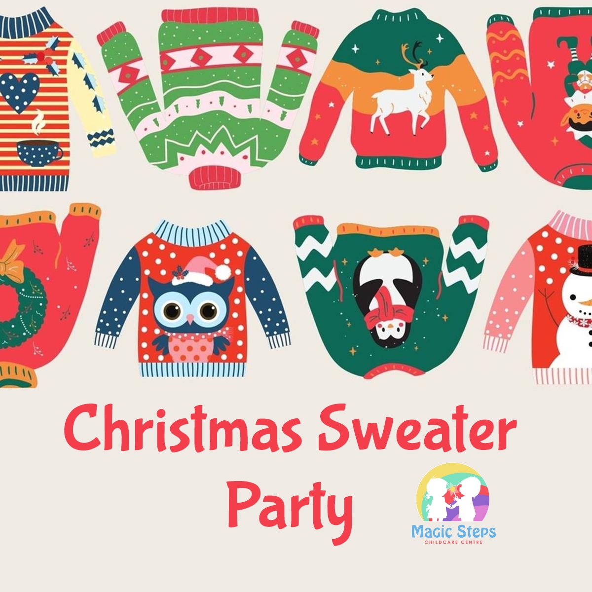 Christmas Sweater Party- Tuesday 21st December