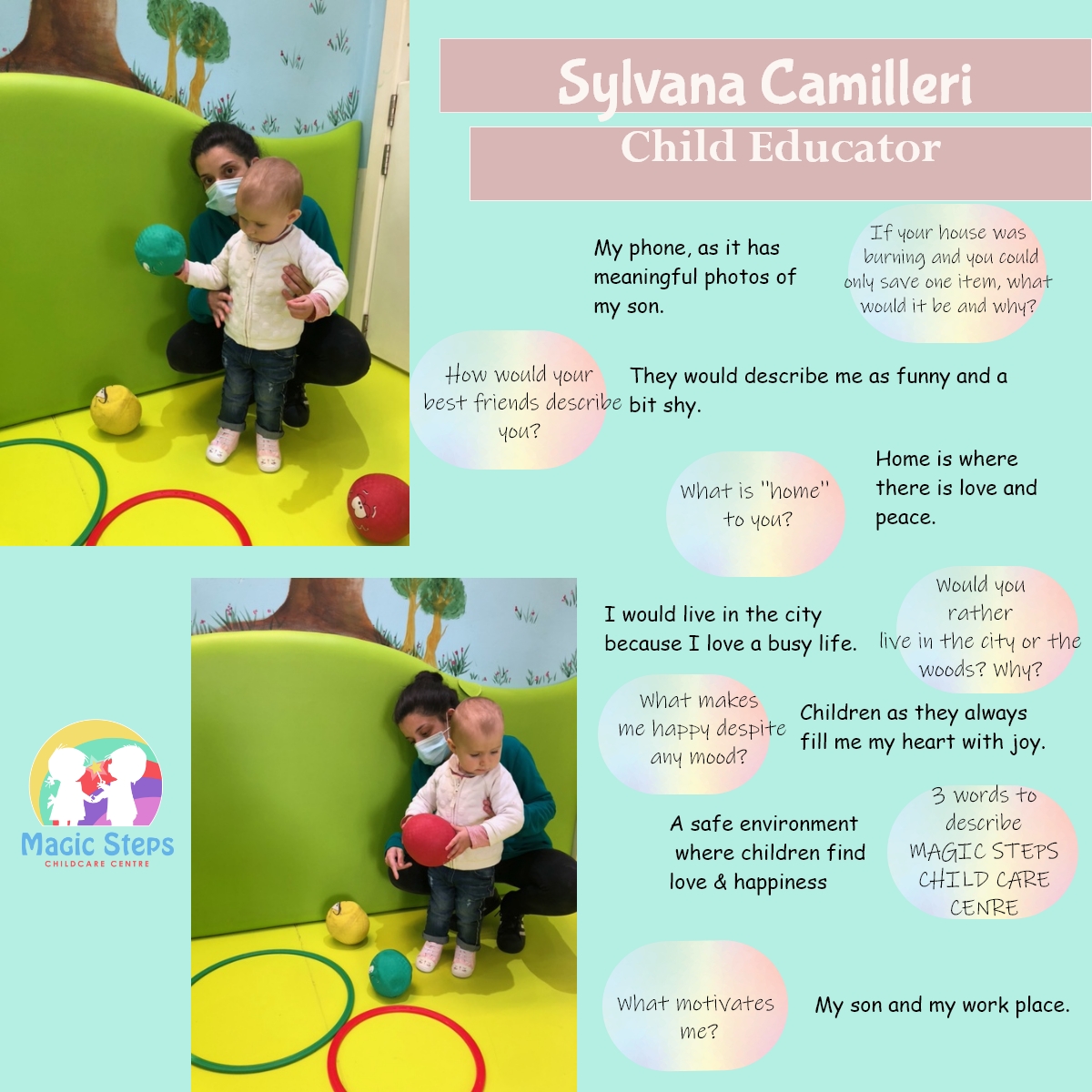 Meet Ms. Sylvana- Child Educator