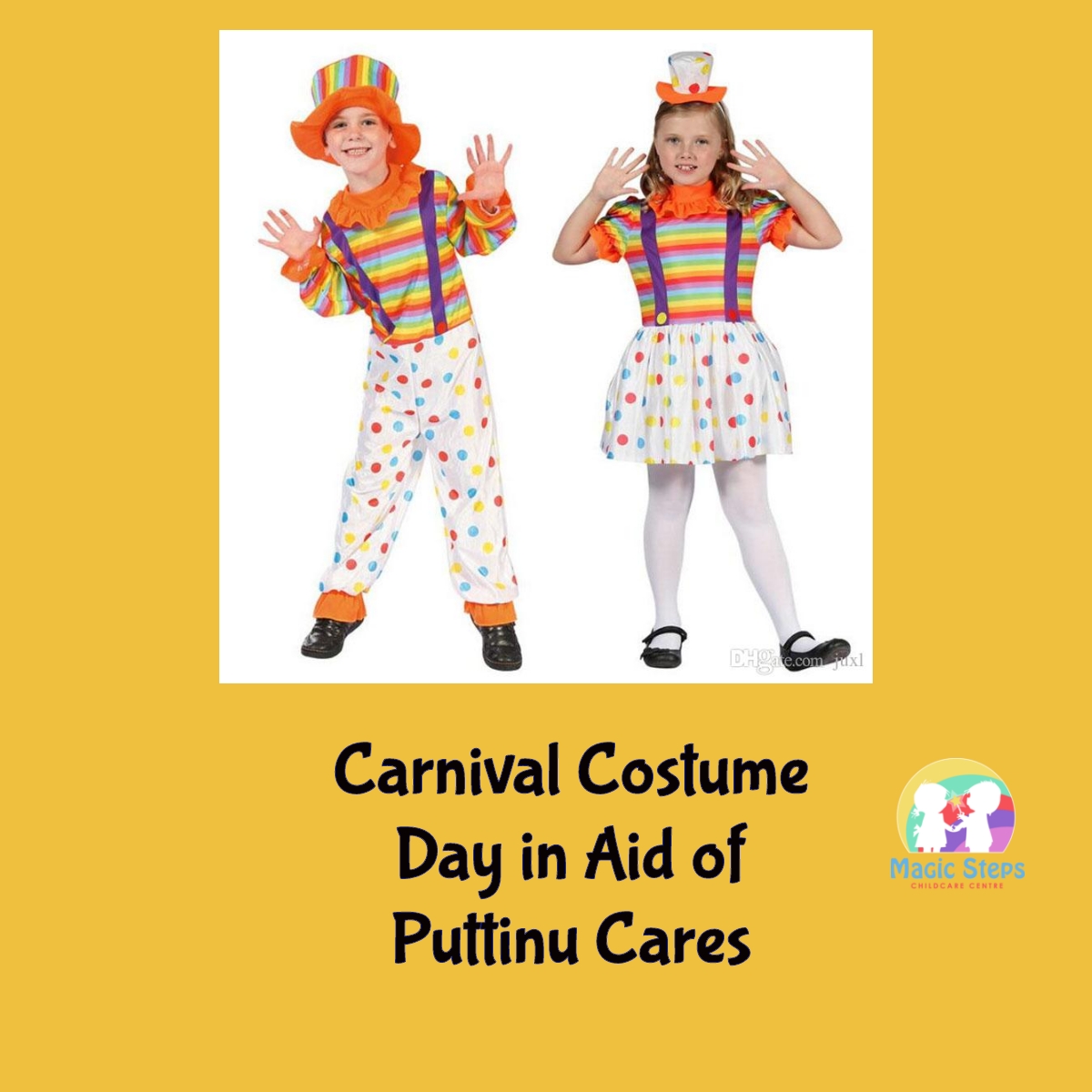Carnival Costume Day in Aid of Puttinu Cares- Friday 20th May