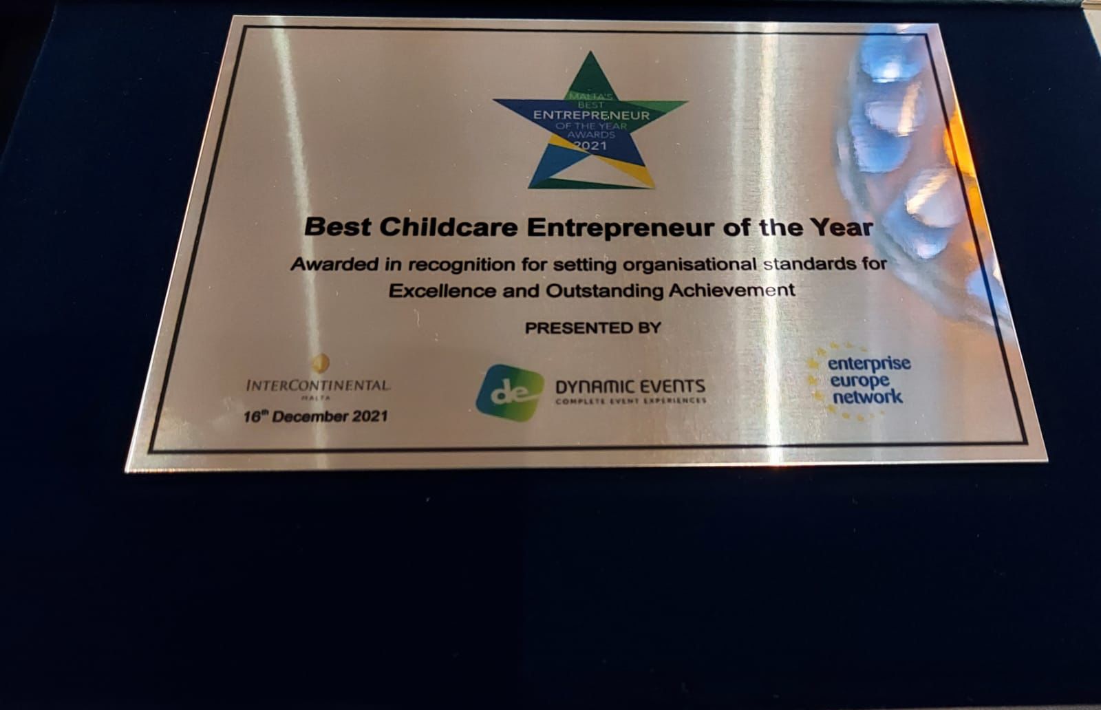 Best Childcare Entrepreneur of the Year Award