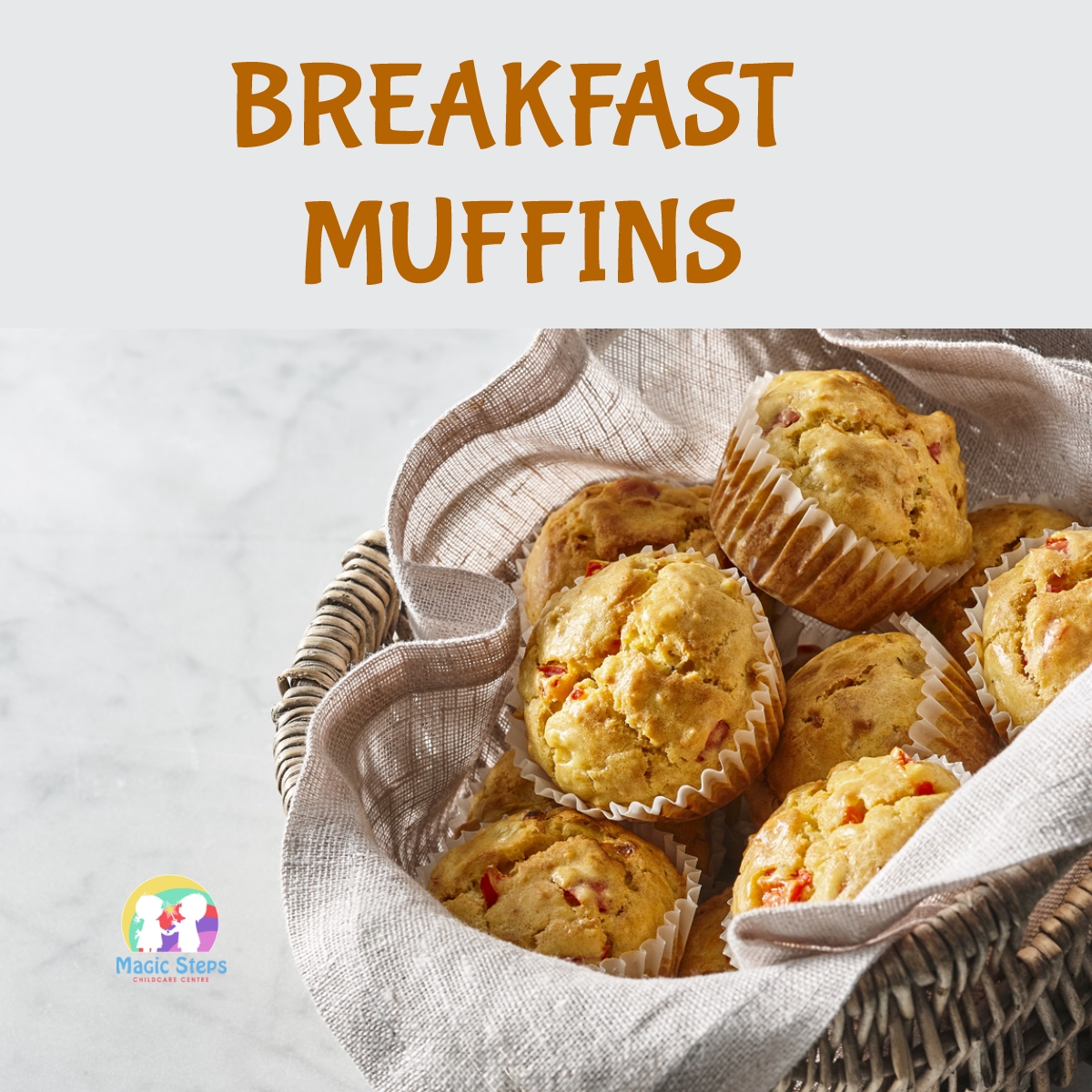 Breakfast Muffins-Monday 6th March