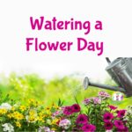 Water a Flower Day- Tuesday 30th May